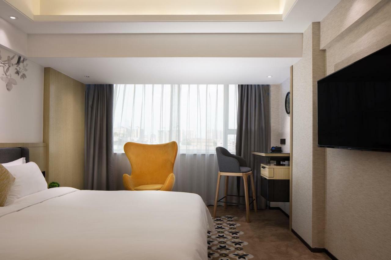 Paco Hotel Guangzhou Jiangtai Road Metro Branch Buitenkant foto