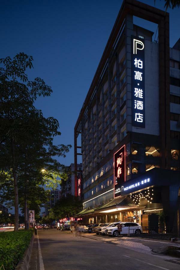 Paco Hotel Guangzhou Jiangtai Road Metro Branch Buitenkant foto